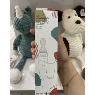 Bình thìa ăn dặm Silicon cho bé Emma Kids