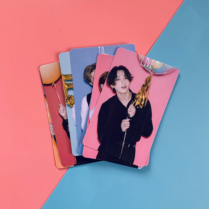 Thẻ Hình Polaroid Nhóm Nhạc BTS