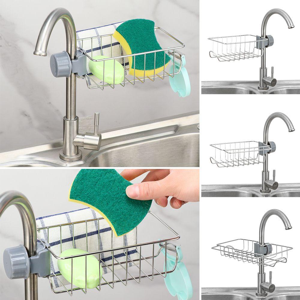 Giá Đỡ Khăn Lau Chén Dĩa Bằng Thép Không Gỉ Tiện Lợi Dành Cho Nhà Bếp