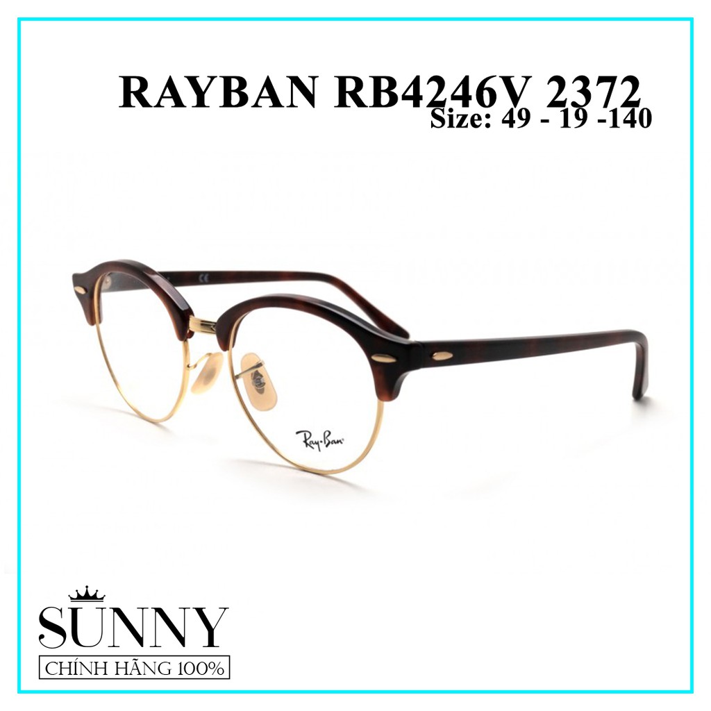 Gọng kính Rayban RB4246V 2372 - - sp chính hãng có tem thẻ bảo hành toàn quốc, thiết kế dễ đeo bảo vệ mắt