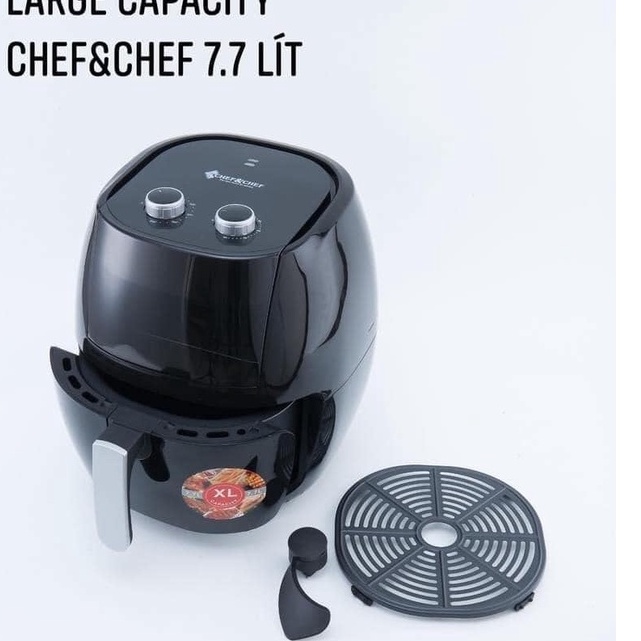 NỒI CHIÊN KHÔNG DẦU  CHEF&amp;CHEF YJ-706S CÔNG SUẤT  2400W SIZE 7.7L [BẢO HÀNH 12 THÁNG]