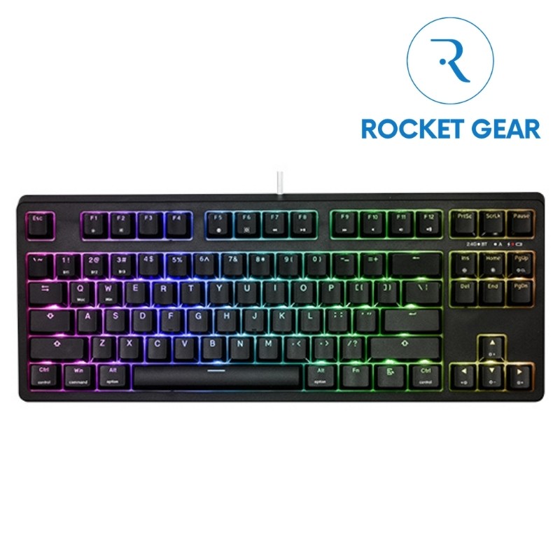 Bàn phím cơ E-Dra EK387 RGB Huano Switch Version 2021 - Tặng kèm Keycap Sao vàng | BigBuy360 - bigbuy360.vn