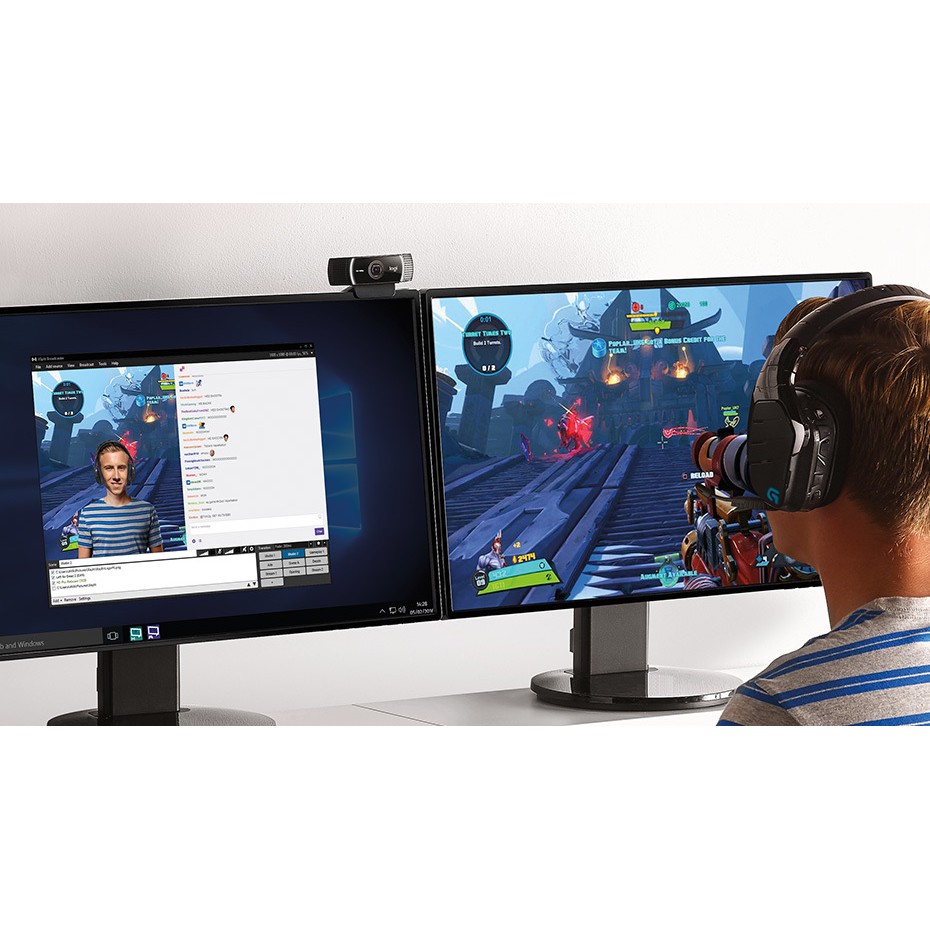 [ GIÁ SỐC ] - [ HOT ] - [ RẺ VÔ ĐỊCH ] - Webcam LOGITECH C922 Pro - Chính Hãng Việt Nam - Mới 100% | BigBuy360 - bigbuy360.vn