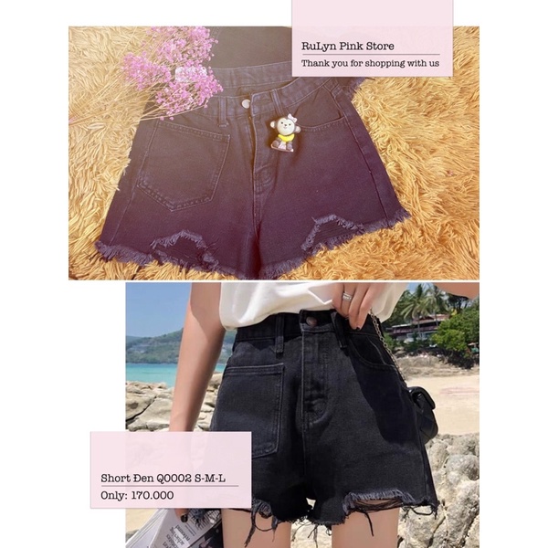 Quần Short Jeans