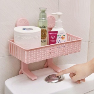 Kệ để đồ trên bồn toilet có thể dán được trên tường