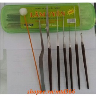Hộp Nhựa 08 Món Dụng Cụ Ráy Tai Lâm Uyên.