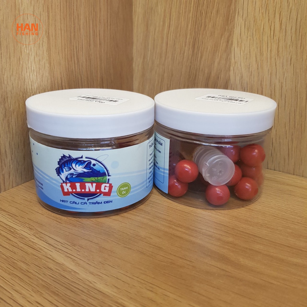 Hạt đan câu trắm đen – Mồi câu săn hàng siêu hót – Han Fishing