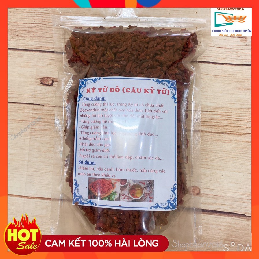 [RẺ NHẤT SHOPEE] 1Kg Kỳ tử đỏ - (Loại 1) Kỷ tử đỏ khô hạt đều, đỏ đẹp