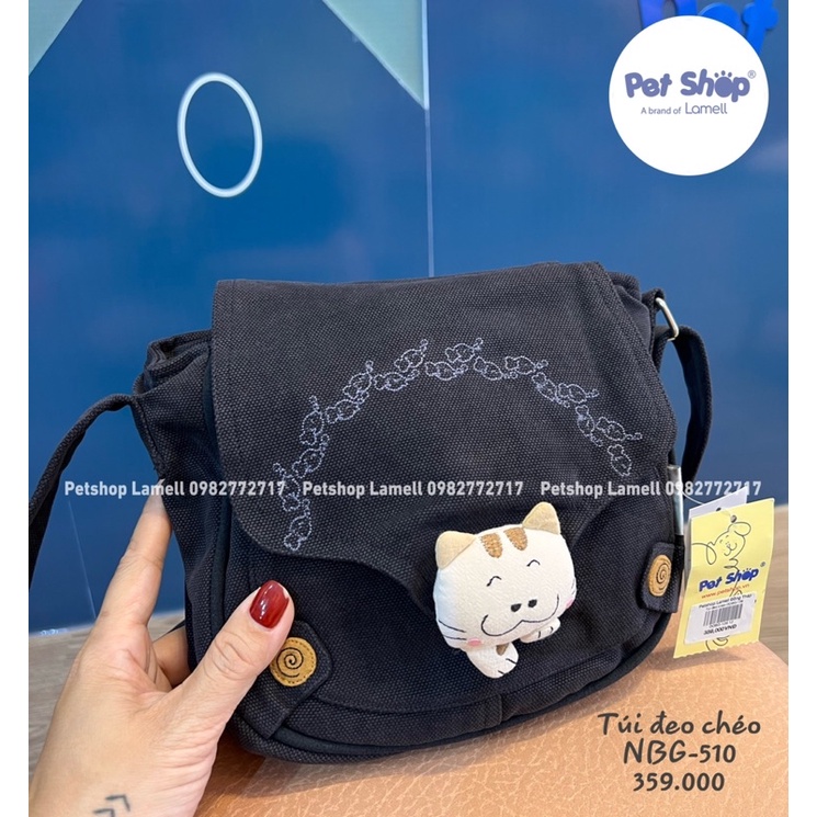 Túi đeo chéo xinh xắn PETSHOP NBG 510 - 359