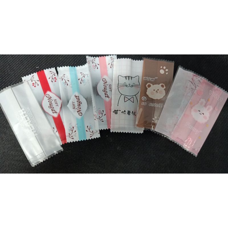Vỏ kẹo Nougat_sét 50 cái nhiều màu sắc