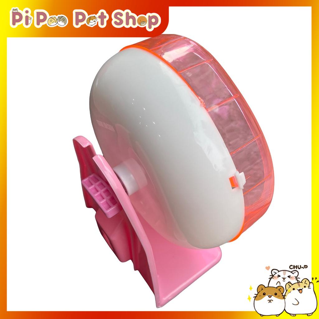 Wheel silent gắn chuồng dành cho hamster 18cm