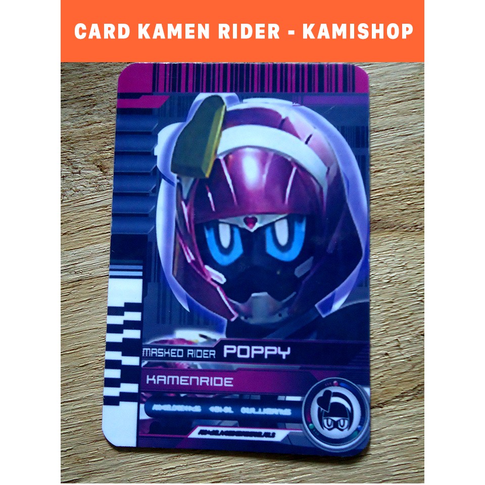 Card Kamen Rider POPPY