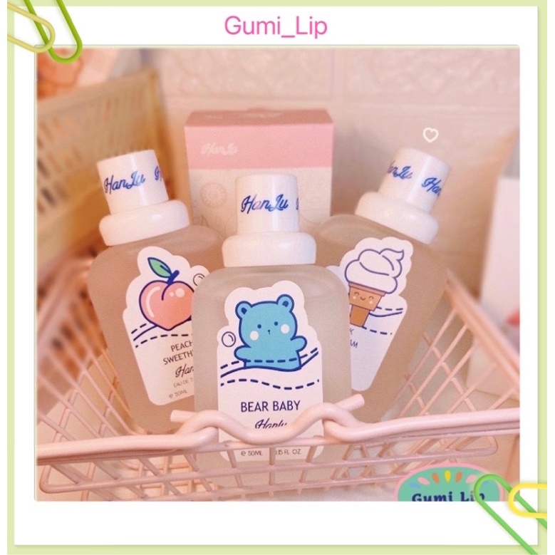 Xịt thơm quần áo HanLu nước hoa cơ thể chính hãng nội địa trung 50ml