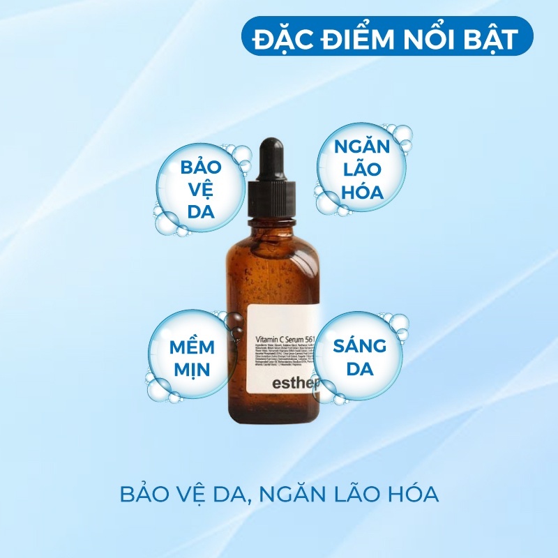 Serum Trắng Da - Tinh Chất Chống Lão Hóa Vitamin C Serum 561 Esthemax Hàn Quốc 100ml