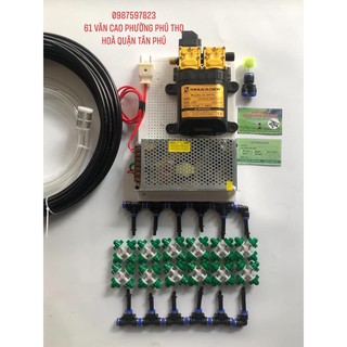 Bộ bơm đôi sinleader tưới lan dành cho vườn 12m2 đến 25m2