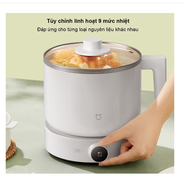 Bộ nồi điện thông minh nồi hấp Xiaomi Mijia smart small white pot MDZG01 1.5L
