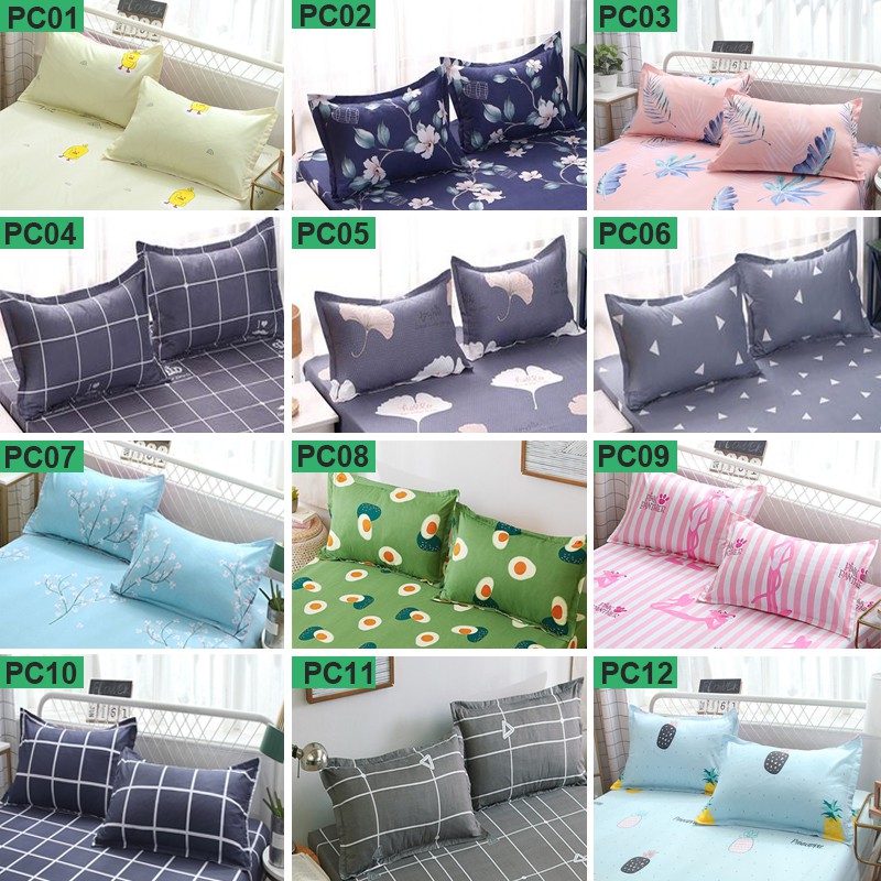 2 Áo Gối Được Làm Từ Chất Liệu Cotton