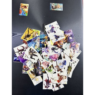 Set 70 miếng dán, hình dán sticker các nhân vật Genshin impact