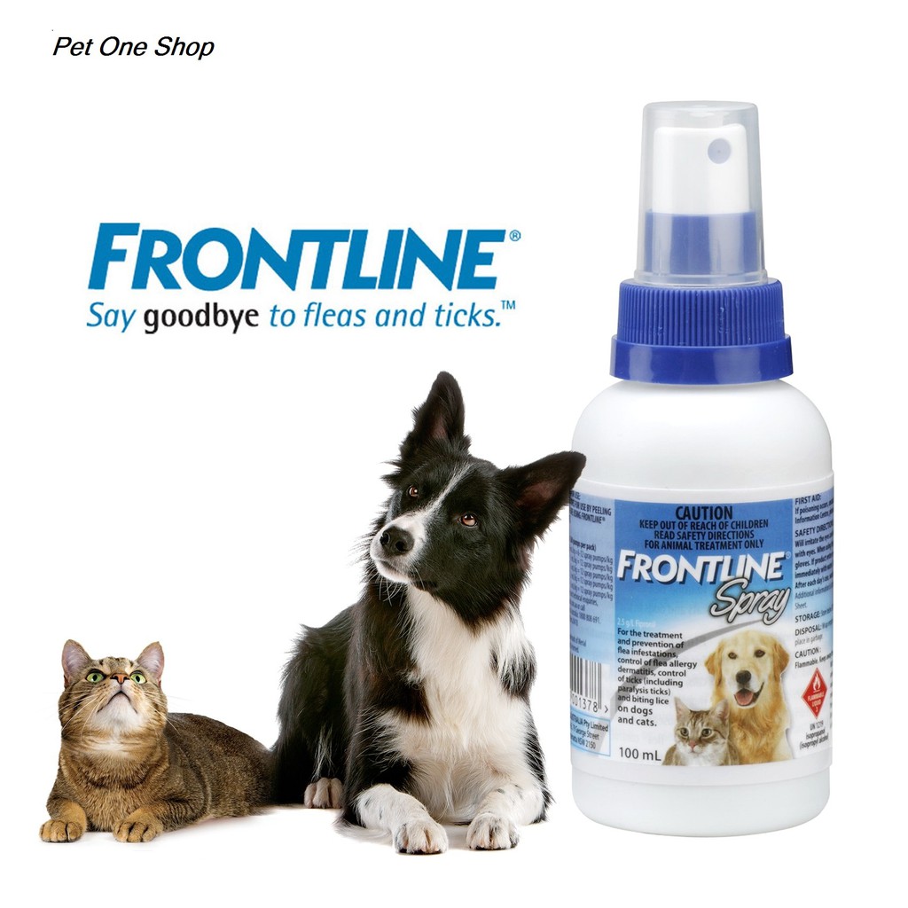 Xịt ve rận Frontline Spray cho chó mèo