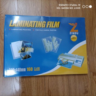 Màng Ép Plastic A4 YIDU 100 tờ/hộp định lượng từ 40 đến 150 mic