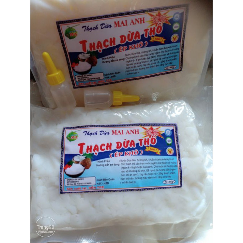 Combo Sỉ 5 Ký Thạch Dừa Thô