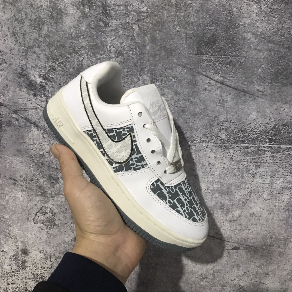 Giày Af 1 Dio Trắng HOT TREND Sneaker Nam Nữ Đủ Size : 39-43