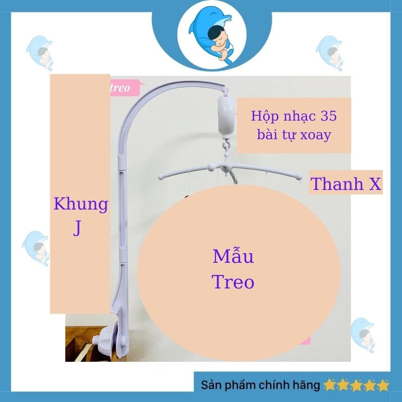 Treo Nôi Kích Thích Thị Giác Handmade Giúp Bé Chơi Tự Lập An Toàn Thân Thiện Với Bé