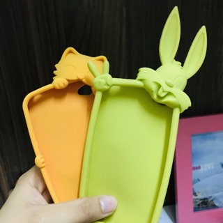 Ốp iphone 4 , Ốp thú dẻo iphone 4 / 4s cute