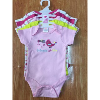 Set 5 bộ Body cộc tay cho bé trai/gái hàng đẹp