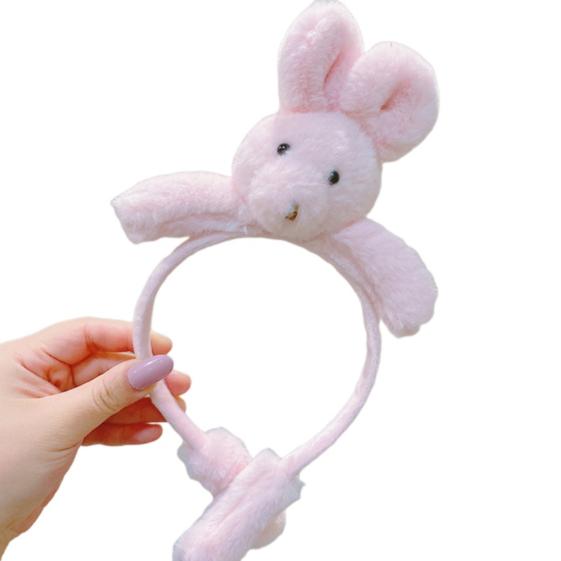 Flgo Băng Đô Cài Tóc Hình Gấu Bông Nhiều Màu Dễ Thương Trang Trí Giáng Sinh / Halloween