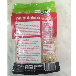 Hạt Quinoa (Diêm mạch) Absolute Organic 1KG