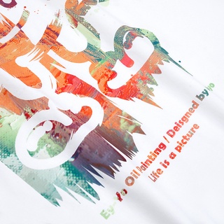 Áo thun 8YO Tranh Sơn Dầu Tee - Trắng