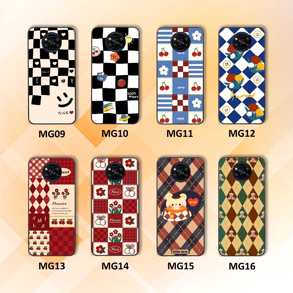 Ốp Xiaomi Poco X3 / Poco X3 Pro họa tiết hoa, gấu thời trang, ốp dẻo bền đẹp