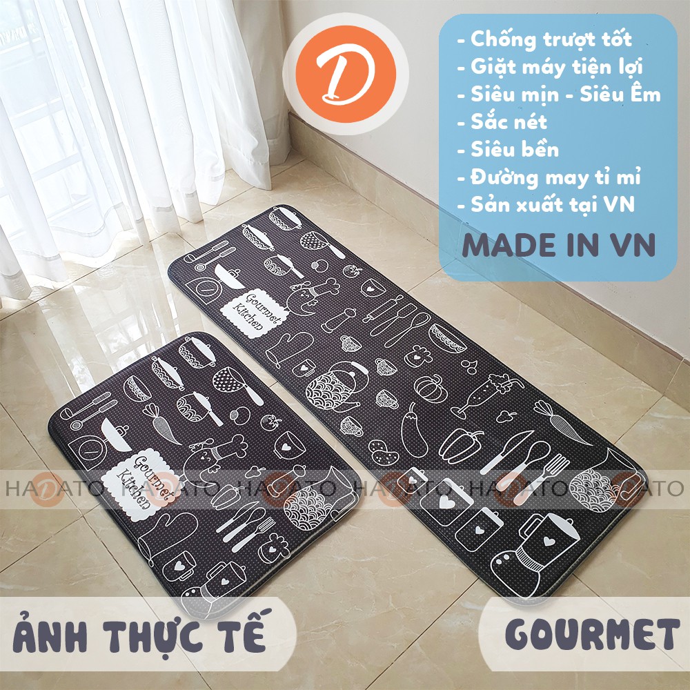 [CAO CẤP] THẢM bếp THẢM chùi chân, lau chân chống trượt hoa văn trẻ trung dễ thương 2021 NEW - TẤM LẺ - TB 2 | BigBuy360 - bigbuy360.vn