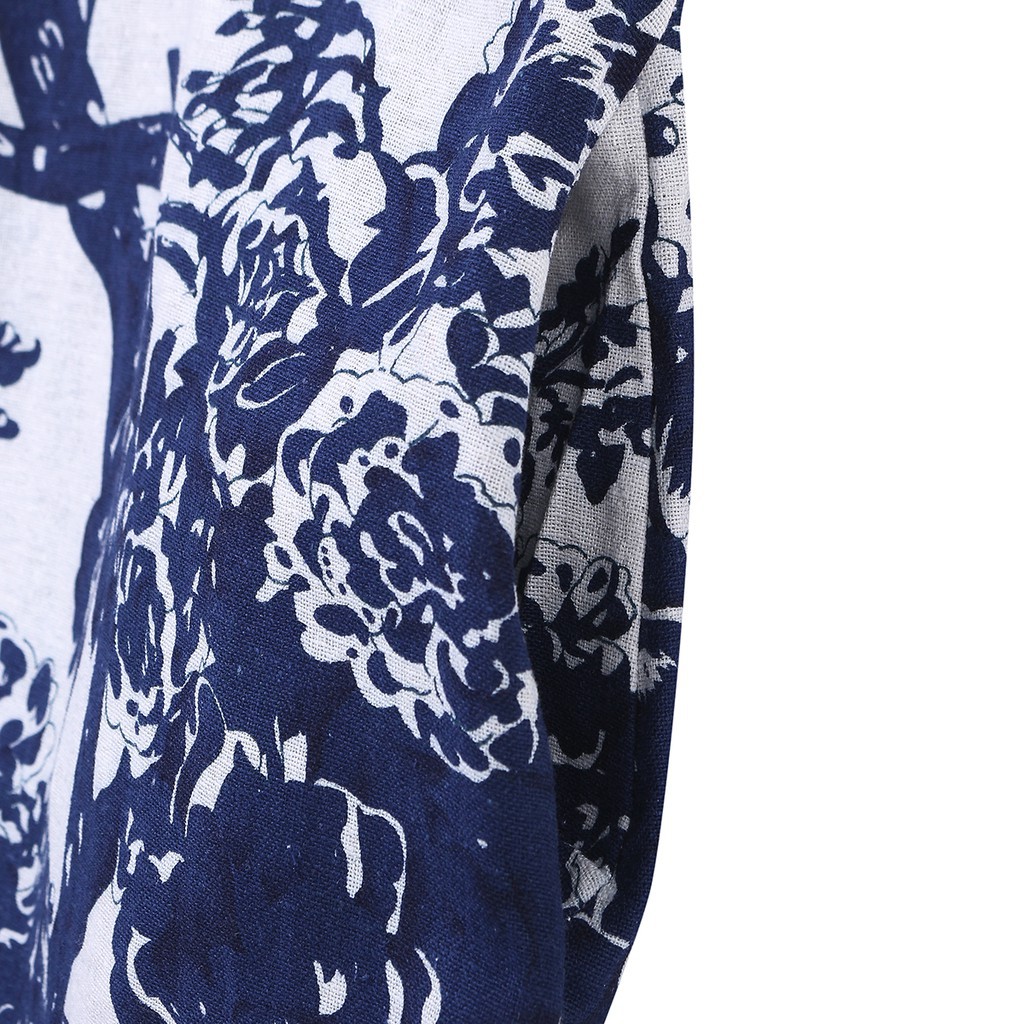 Đầm Maxi Nữ Dài Tay Cổ Tròn Form Dài Rộng Thời Trang Hàn | BigBuy360 - bigbuy360.vn