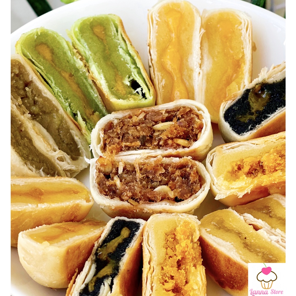 [ Đủ 10 Vị ] Bánh Pía Kim Sa, Chay Mini, Bánh Bía Tân Huê Viên