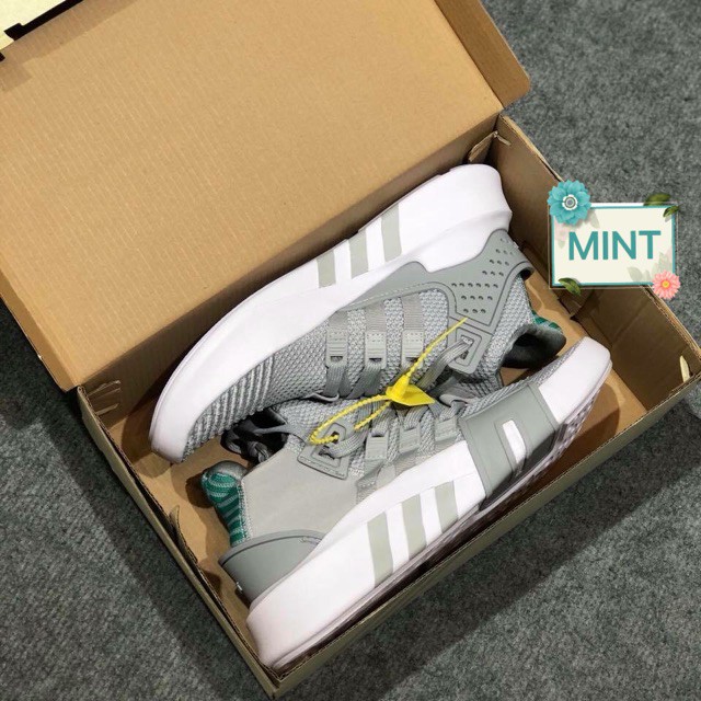 ( Video cận cảnh ) Giày thể thao Sneaker EQT Xám Xanh