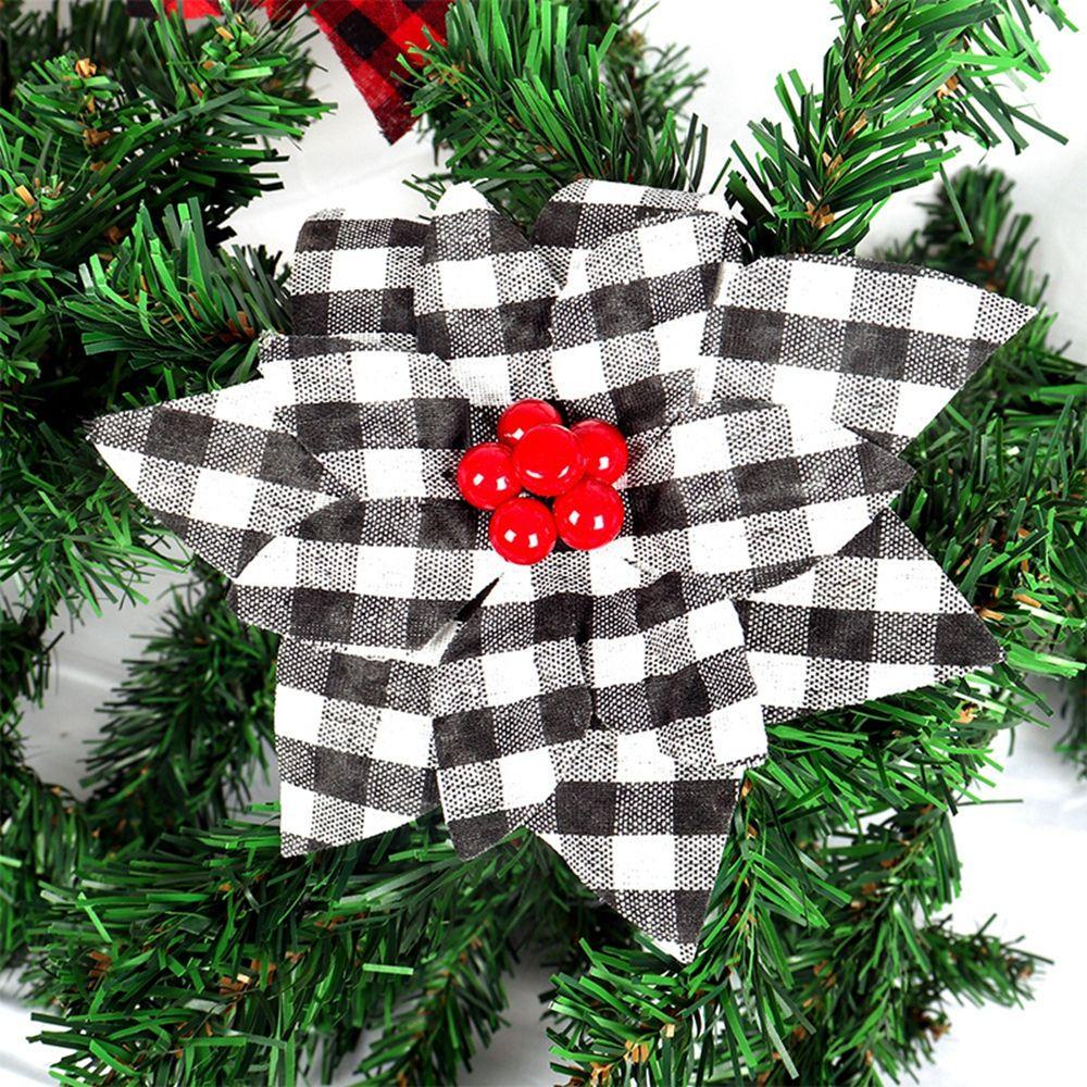 YIYU Vòng Hoa Giả Bằng Vải Bố Dùng Trang Trí