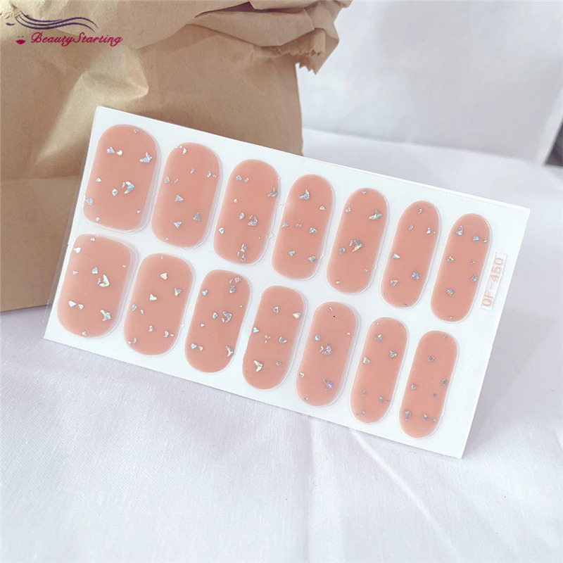 Set 14 Miếng Dán Trang Trí Móng Tay Nghệ Thuật Diy