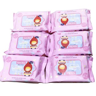 Khăn giấy ướt Hello Bebe  Lock&Lock HBB812