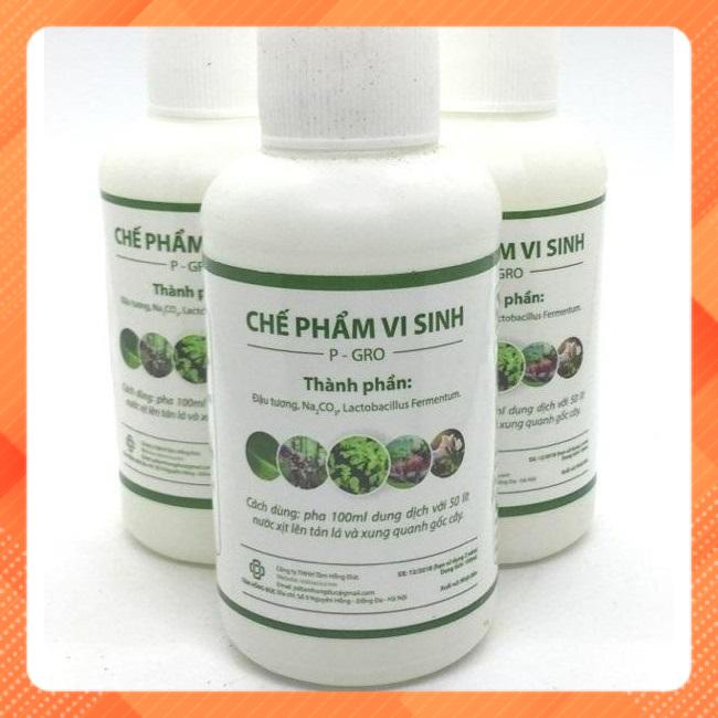 compo 3 lọ : CHẾ PHẨM VI SINH P-GRO (ĐẬU TƯƠNG,Na2Co3,Lactobacillus Fermentum)