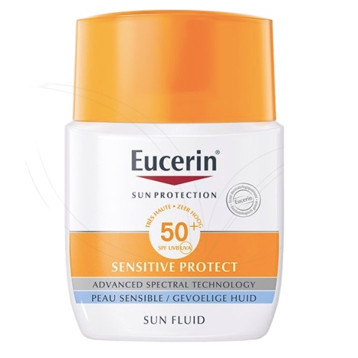 Kem chống nắng Eucerin Oil Control  Dry Touch cho da dầu mụn, Kem Chống Nắng Eucerin Sun Fluid Cho Da Thường Da Hỗn Hợp