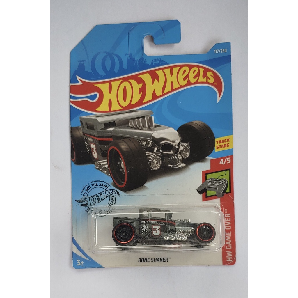 Xe mô hình tỉ lệ 1:64 Hot Wheels T-10 Bone Shaker Game Over số 3