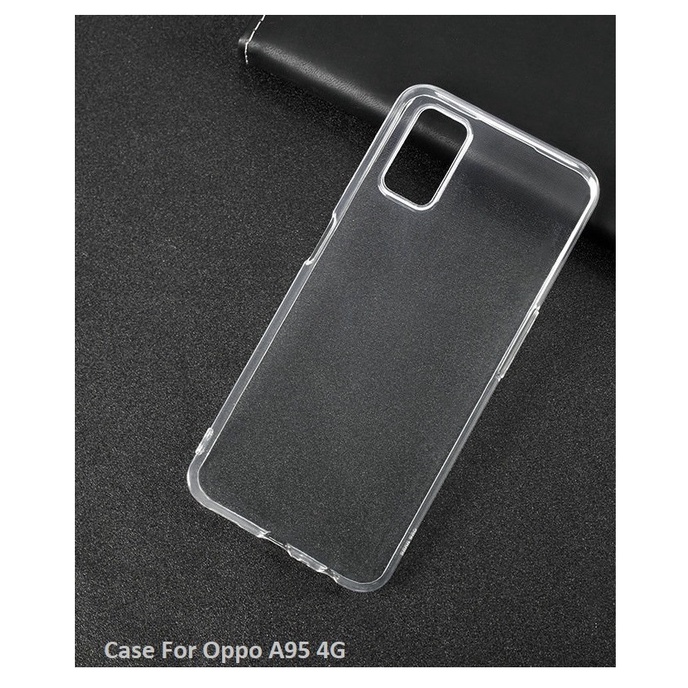 Ốp Oppo A95 4G dẻo trong suốt (Loại đẹp)