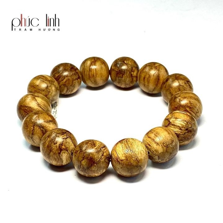 Vòng Tay Trầm Tự Nhiên Malai 16 ly PHÚC LINH