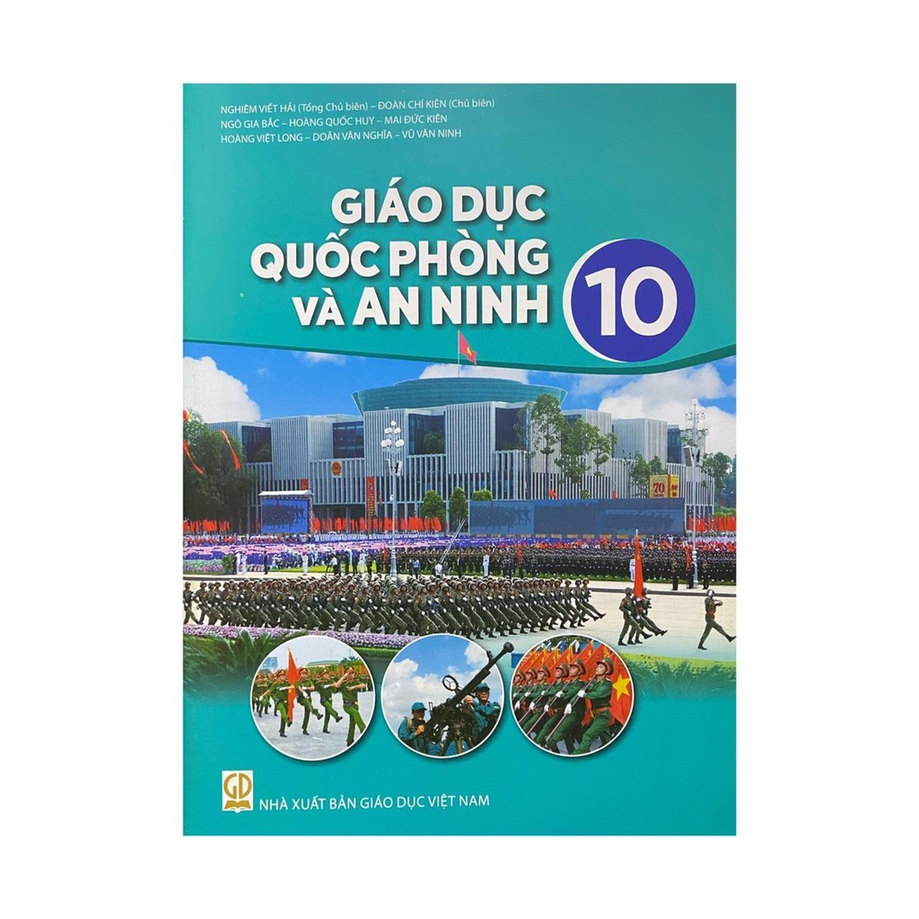 Sách - Giáo dục quốc phòng và an ninh 10 - Bán kèm 1 cuốn Bé tập tô màu