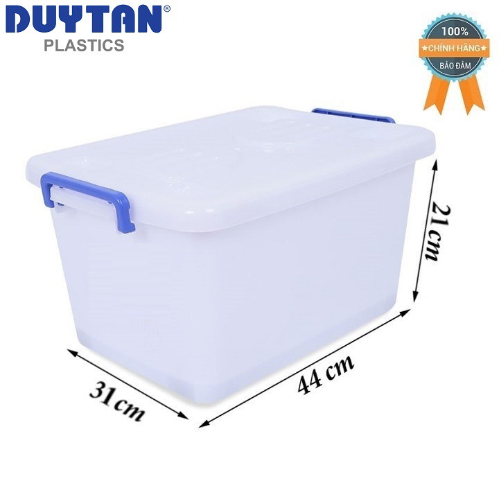 THÙNG NHỰA VUÔNG BÁNH XE ĐẨY ĐỰNG  QUẦN ÁO DUY TÂN DUNG TÍCH 15L-30L-55L-90L-120L-140L- GIAO NHANH 1H