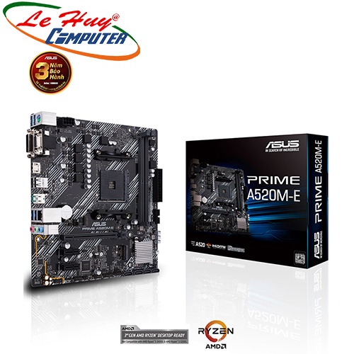 Bo mạch chủi Mainboard ASUS PRIME A520M-E