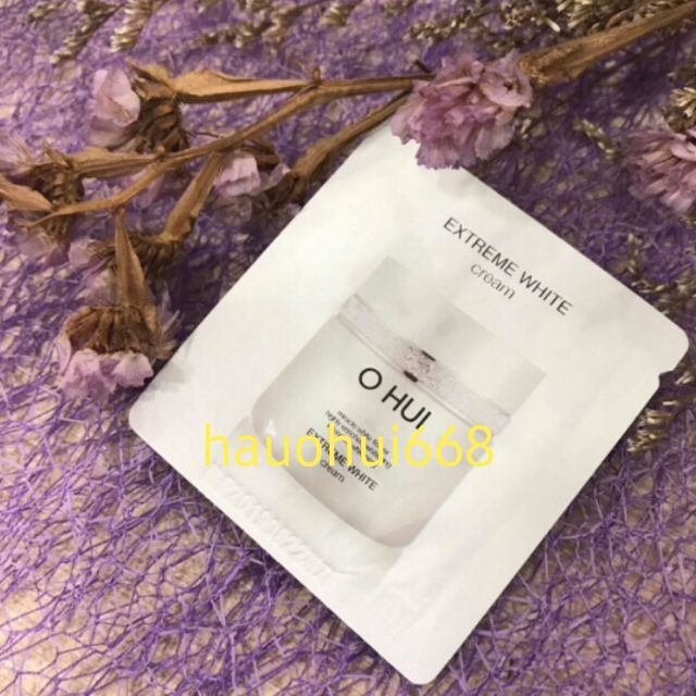 Combo 10 gói kem dưỡng trắng da chống lão hóa da Ohui White Extreme