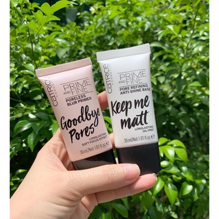 Kem Lót CATRICE Prime and Fine 30ml giúp giữ lớp make up và bảo vệ da hiệu quả
